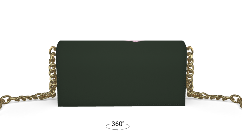The Only FlowerCollection(Deep Olive)Evening Bags | (مجموعة بوكيه(زيتوني داكن