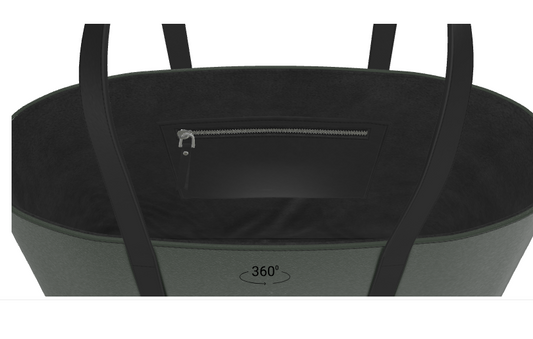 The Only Flower (Dark Olive)| (الزيتوني الداكن )الحجم الزهرة الوحيدة