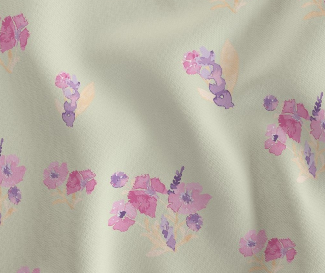 Pinky Rose Collection-3patterns + 4 artworks + Pinky Rose Lettering.